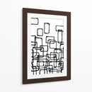 Efervescencia Lineal I - Michael Willett | Cuadro decorativo de Canvas Lab