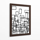 Efervescencia Lineal I - Michael Willett | Cuadro decorativo de Canvas Lab