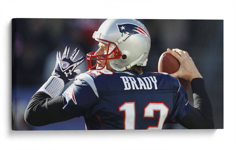 Locked Tom Brady | Cuadro decorativo de Canvas Lab