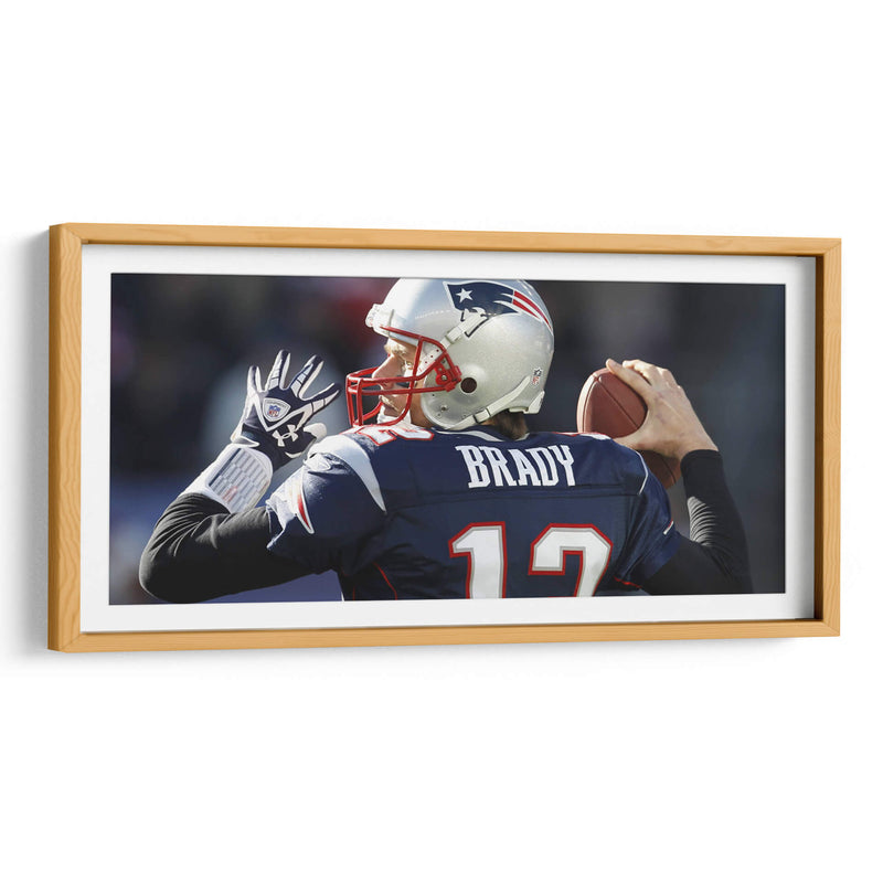 Locked Tom Brady | Cuadro decorativo de Canvas Lab