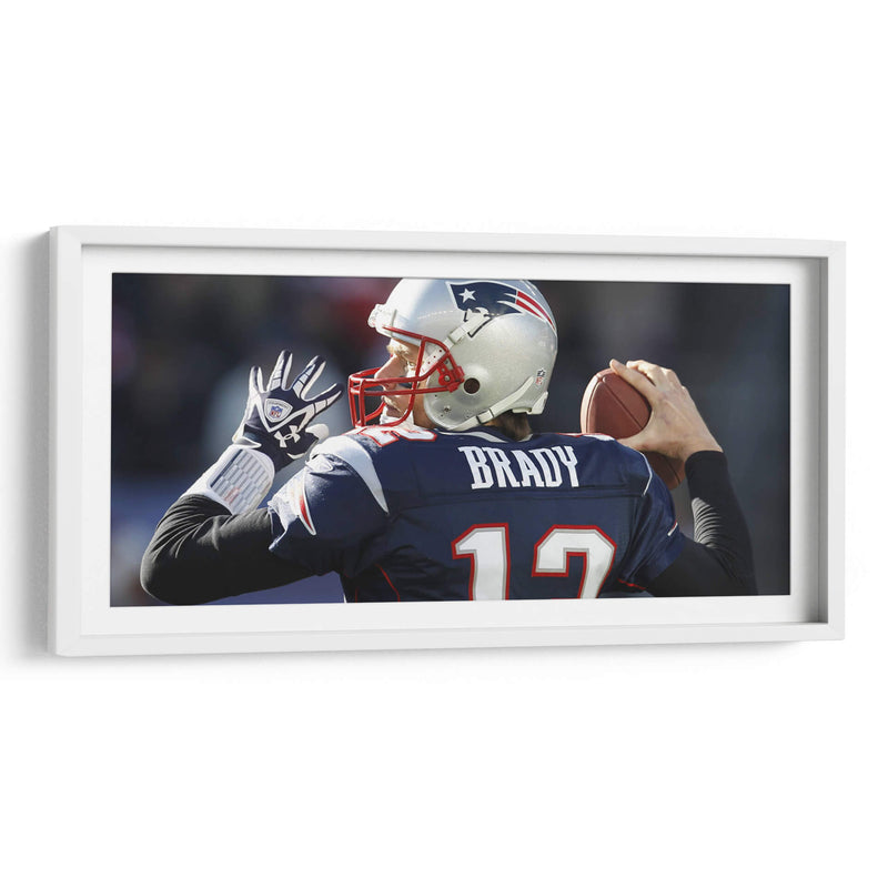 Locked Tom Brady | Cuadro decorativo de Canvas Lab