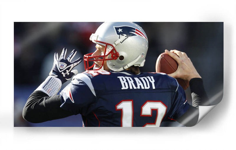 Locked Tom Brady | Cuadro decorativo de Canvas Lab