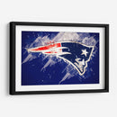 Logo en hielo Patriots | Cuadro decorativo de Canvas Lab