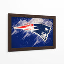 Logo en hielo Patriots | Cuadro decorativo de Canvas Lab