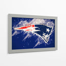 Logo en hielo Patriots | Cuadro decorativo de Canvas Lab