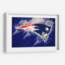 Logo en hielo Patriots | Cuadro decorativo de Canvas Lab