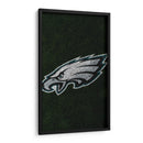 Logo Philadelphia Eagles en el campo | Cuadro decorativo de Canvas Lab