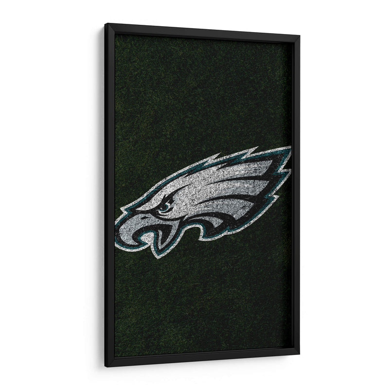 Logo Philadelphia Eagles en el campo | Cuadro decorativo de Canvas Lab