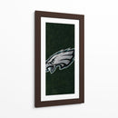 Logo Philadelphia Eagles en el campo | Cuadro decorativo de Canvas Lab