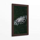 Logo Philadelphia Eagles en el campo | Cuadro decorativo de Canvas Lab