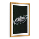 Logo Philadelphia Eagles en el campo | Cuadro decorativo de Canvas Lab