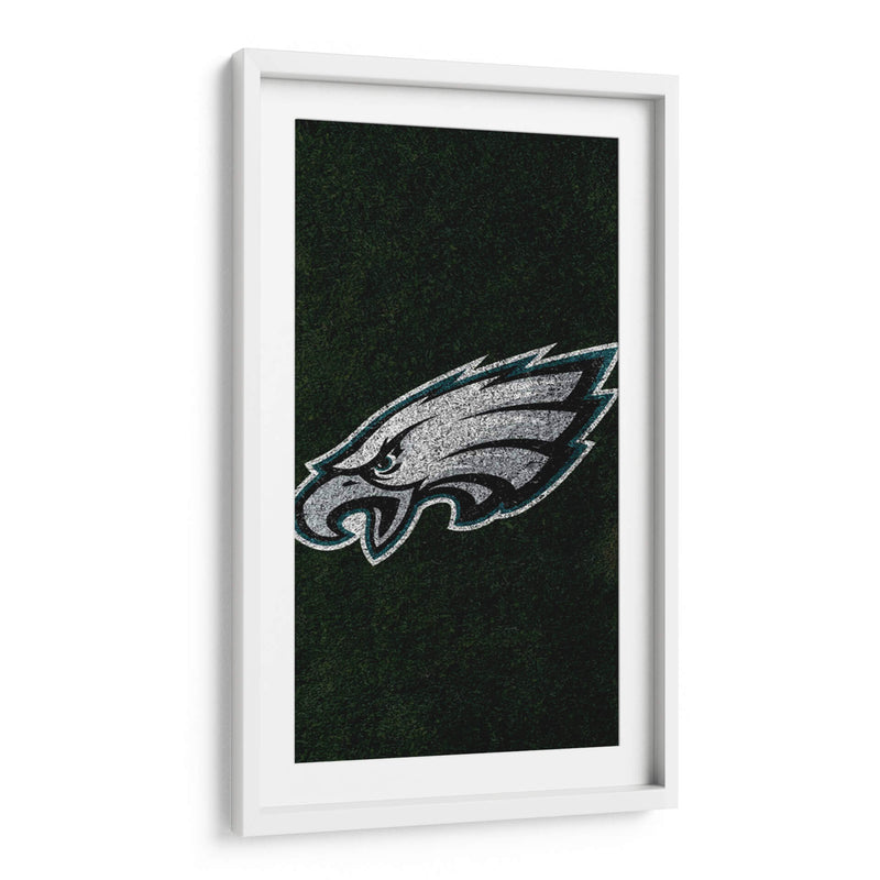 Logo Philadelphia Eagles en el campo | Cuadro decorativo de Canvas Lab