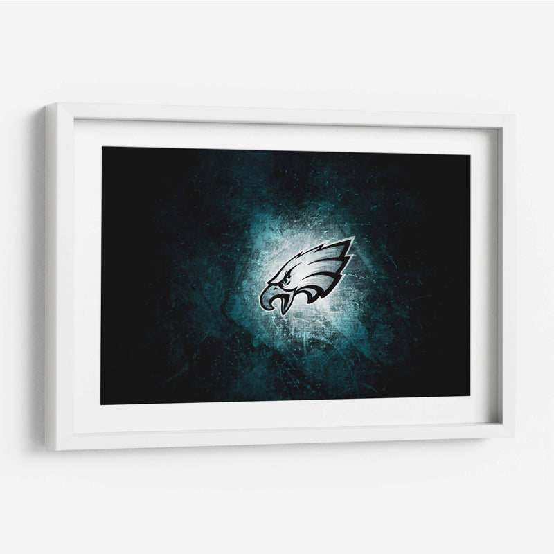 Logo Philadelphia Eagles en hielo | Cuadro decorativo de Canvas Lab