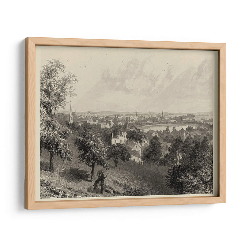 Vistas Panorámicas De La Ciudad Iii - Rowena Meeks Abdy | Cuadro decorativo de Canvas Lab