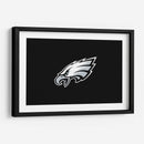 Logo Philadelphia Eagles en negro | Cuadro decorativo de Canvas Lab