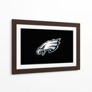 Logo Philadelphia Eagles en negro | Cuadro decorativo de Canvas Lab