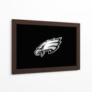Logo Philadelphia Eagles en negro | Cuadro decorativo de Canvas Lab