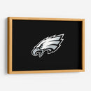 Logo Philadelphia Eagles en negro | Cuadro decorativo de Canvas Lab