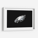Logo Philadelphia Eagles en negro | Cuadro decorativo de Canvas Lab