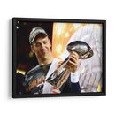 Manning y el trofeo | Cuadro decorativo de Canvas Lab