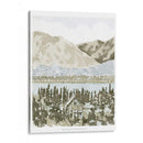 Acuarela Retiro De Montaña I - A.C. Warren | Cuadro decorativo de Canvas Lab