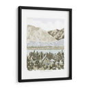 Acuarela Retiro De Montaña I - A.C. Warren | Cuadro decorativo de Canvas Lab