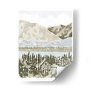 Acuarela Retiro De Montaña I - A.C. Warren | Cuadro decorativo de Canvas Lab