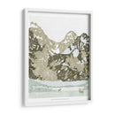 Acuarela Retiro De Montaña Ii - A.C. Warren | Cuadro decorativo de Canvas Lab