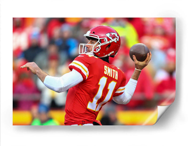 Ofensiva Alex Smith | Cuadro decorativo de Canvas Lab
