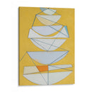 Sails Abstractos Iii - Rob Delamater | Cuadro decorativo de Canvas Lab