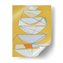 Sails Abstractos Iii - Rob Delamater | Cuadro decorativo de Canvas Lab