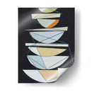 Sails Abstractos Iv - Rob Delamater | Cuadro decorativo de Canvas Lab