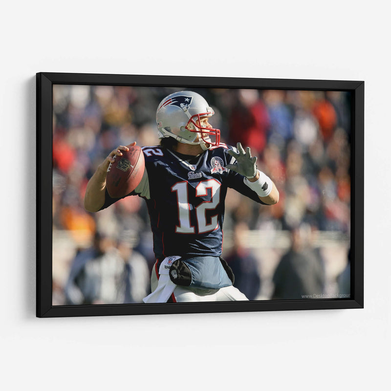 Ofensiva Tom Brady | Cuadro decorativo de Canvas Lab
