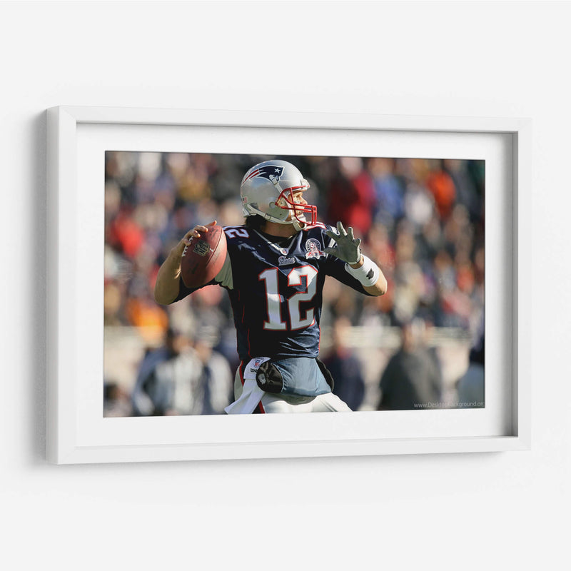 Ofensiva Tom Brady | Cuadro decorativo de Canvas Lab
