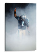 One Time Cam Newton | Cuadro decorativo de Canvas Lab