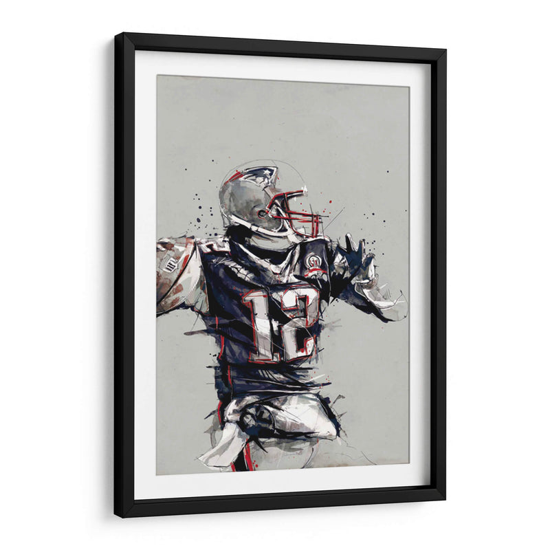Player Tom Brady 12 | Cuadro decorativo de Canvas Lab