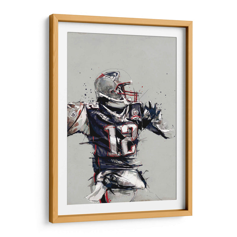 Player Tom Brady 12 | Cuadro decorativo de Canvas Lab