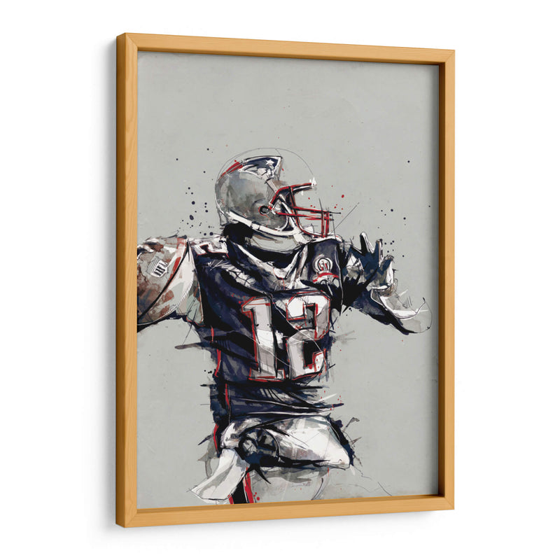Player Tom Brady 12 | Cuadro decorativo de Canvas Lab