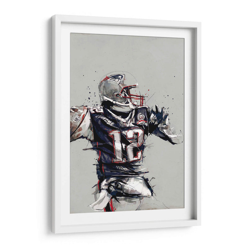 Player Tom Brady 12 | Cuadro decorativo de Canvas Lab