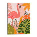 Jungle Flamingo Ii - June Erica Vess | Cuadro decorativo de Canvas Lab