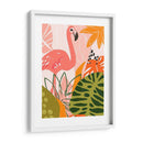 Jungle Flamingo Ii - June Erica Vess | Cuadro decorativo de Canvas Lab