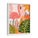 Jungle Flamingo Ii - June Erica Vess | Cuadro decorativo de Canvas Lab