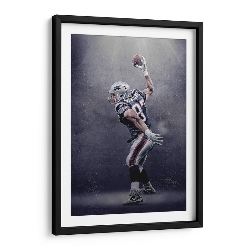 Rob Gronkowski | Cuadro decorativo de Canvas Lab