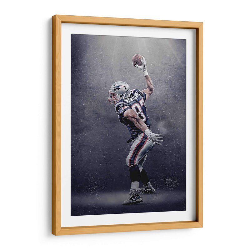 Rob Gronkowski | Cuadro decorativo de Canvas Lab