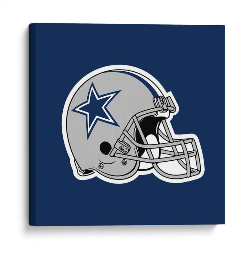 Sticker casco cowboys | Cuadro decorativo de Canvas Lab