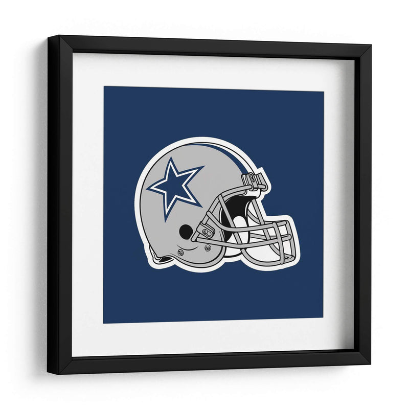 Sticker casco cowboys | Cuadro decorativo de Canvas Lab