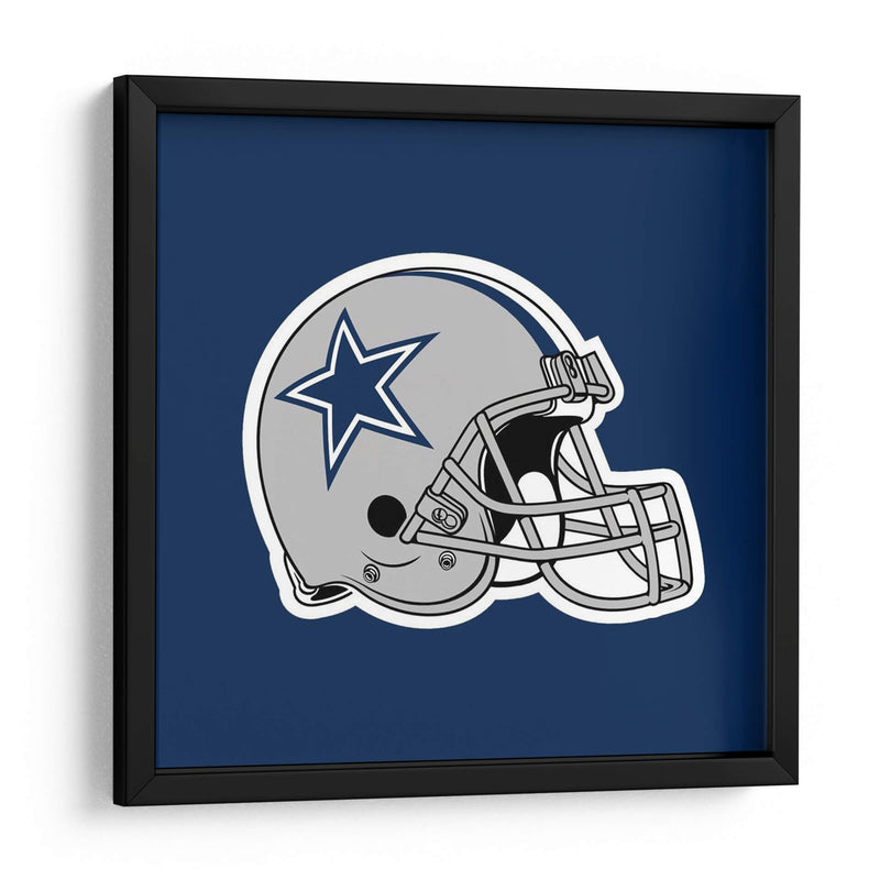 Sticker casco cowboys | Cuadro decorativo de Canvas Lab