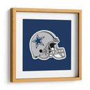 Sticker casco cowboys | Cuadro decorativo de Canvas Lab