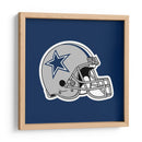 Sticker casco cowboys | Cuadro decorativo de Canvas Lab