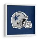 Sticker casco cowboys | Cuadro decorativo de Canvas Lab